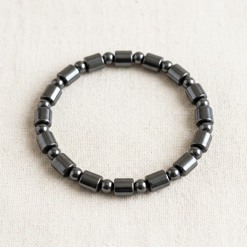 Gunmetal Hematite Bracelet